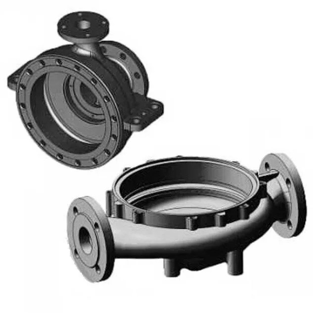 Корпус пластиковый циркуляционного насоса (Grundfos) VARME, ECO Federica Bugatti