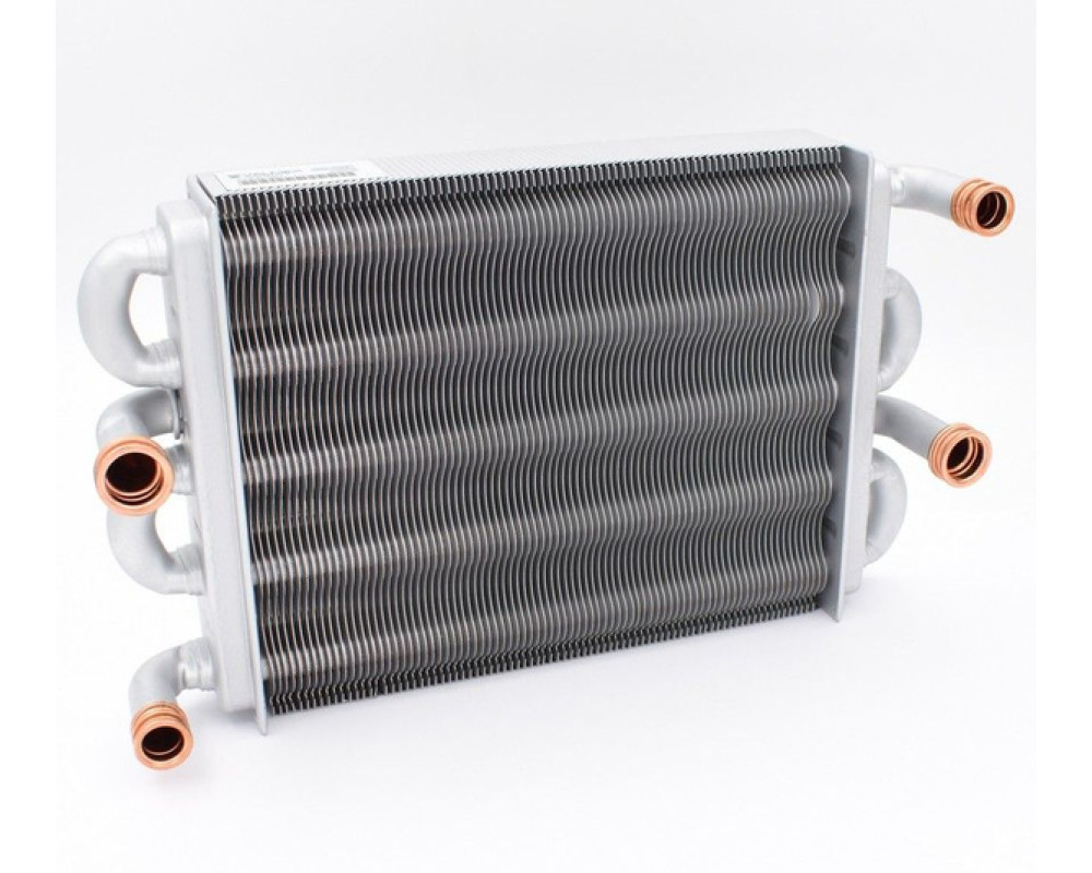 Теплообменник битермический 225 мм (Baxi Main 5 710537600)