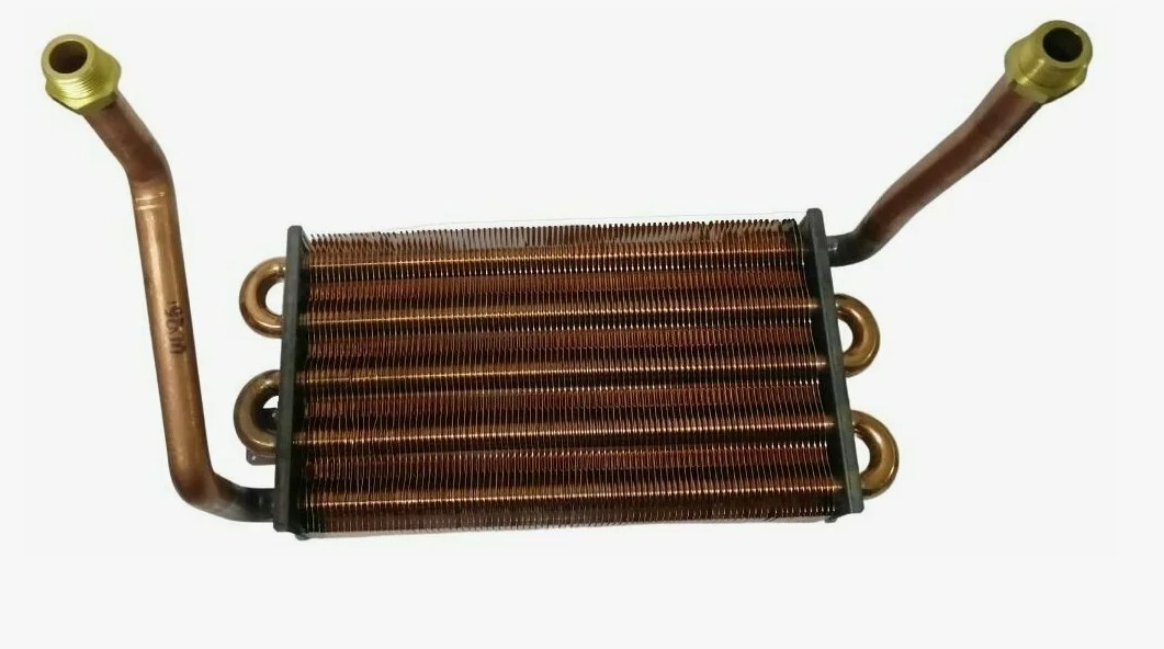 Теплообменник основной 290 мм, 28 кВт (Bosch GAZ6000, Buderus U072, 87186426380)