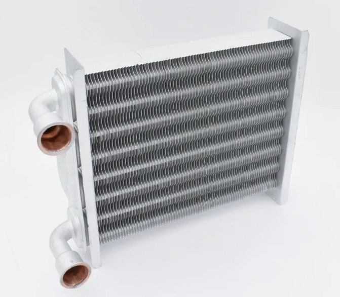 Теплообменник основной 220 мм, Biasi Rinnova, Quantum, Bugatti 24 кВт Turbo, BI1562 103