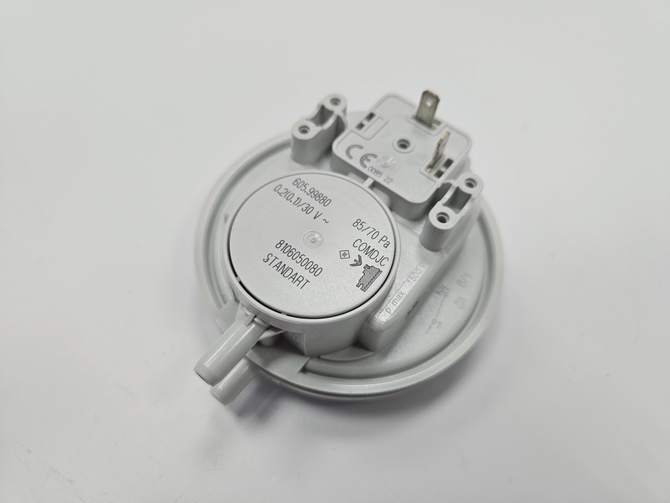 Реле давления воздуха, датчик тяги (прессостат) H&J 85/70 (для Vaillant, Demrad)