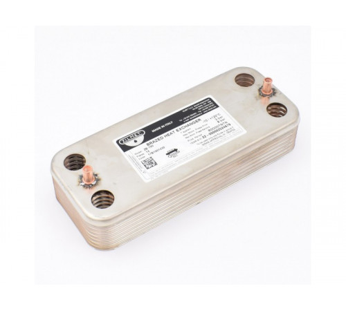 Теплообменник ГВС 14 пл, 160 мм, Baltgaz, Baxi Eco, Kentatsu, (Era) 63041310441